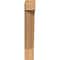 Ekena Millwork Traditional Block Smooth Bracket, Western Red Cedar, 5 1/2"W x 22"D x 34"H BKT06X22X34TRA05SWR - alternate 2
